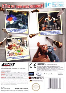 Ratatouille box cover back